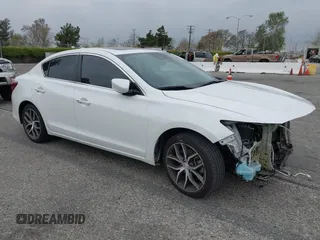 2020 Acura ILX w/Premium Pkg with VIN 19UDE2F74LA012882, listed as a IAAI auction lot 41857091 with 35,846 mi miles. Bid and sale history available at carsss.com. Image 1.