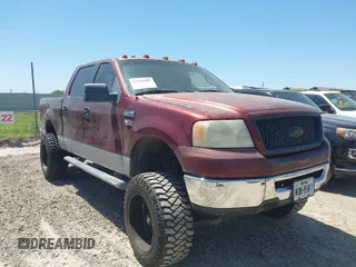 2006 Ford F-150 XLT with VIN 1FTRW14W46FB39287, listed as a IAAI auction lot 41991986 with 314,582 mi miles. Bid and sale history available at carsss.com. Image 1.