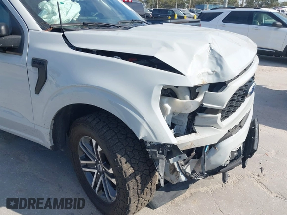 2023 Ford F-150 XL with VIN 1FTEW1C54PFB59130, listed as a IAAI auction lot 41072260 with 45,972 mi miles and . Bid and sale history available at DreamBid. Image 17.