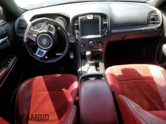 2012 Chrysler 300 SRT8 with VIN 2C3CCAFJ1CH800871, listed as a Copart auction lot 51659455 with 105,561 mi miles and Salvage Title. Bid and sale history available at carsss.com. Image 8.