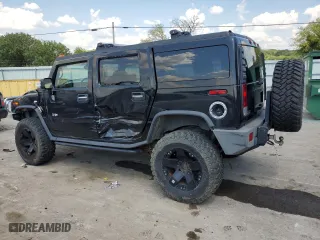 2006 Hummer H2 with VIN 5GRGN23U26H100264, listed as a Copart auction lot 58083494 with 169,104 mi miles and Salvage Title. Bid and sale history available at carsss.com. Image 2.