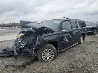 2017 GMC Yukon XL SLT with VIN 1GKS2GKC6HR239440, listed as a Copart auction lot 46329925 with 127,646 mi miles and Salvage Title. Bid and sale history available at carsss.com. Image 1.