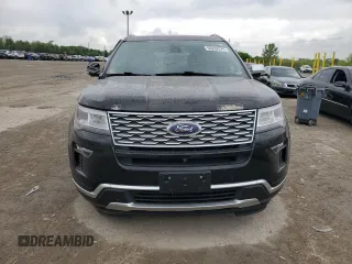 2018 Ford Explorer Platinum с VIN 1FM5K8HT0JGA40158, выставлен на аукционе Copart как лот 56282075 с пробегом 109 769 миль миль и Чистый • Clean title. История ставок и продаж доступна на DreamBid. Изображение 5.