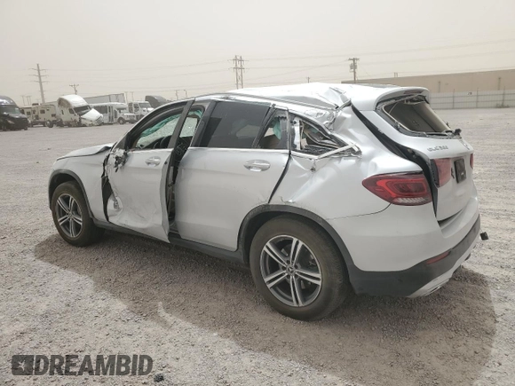 2020 Mercedes-Benz GLC 300 with VIN WDC0G8DB1LF729867, listed as a Copart auction lot 56649965 with Not provided miles and Non repairable. Bid and sale history available at DreamBid. Image 2.