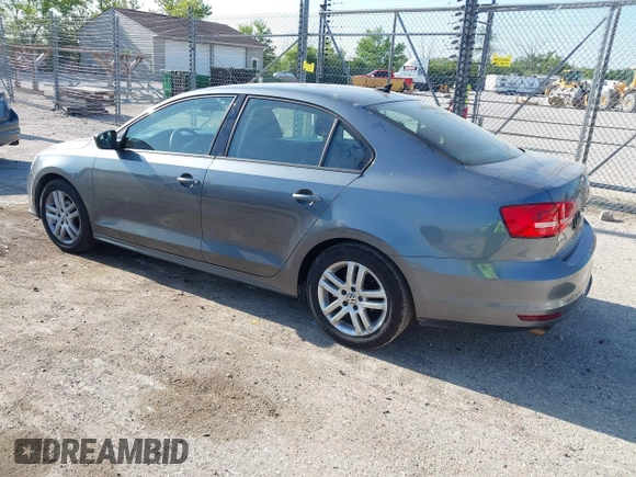 2015 Volkswagen Jetta S with VIN 3VW2K7AJ9FM202034, listed as a IAAI auction lot 42509287 with 141,588 mi miles and . Bid and sale history available at DreamBid. Image 3.