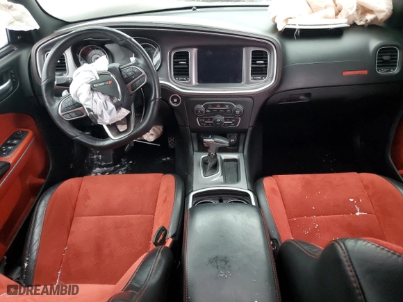 2020 Dodge Charger Scat Pack Widebody with VIN 2C3CDXGJ0LH180335, listed as a Copart auction lot 44685545 with 45,579 mi miles and Salvage Title. Bid and sale history available at carsss.com. Image 8.