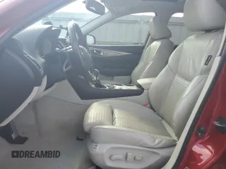 2014 Infiniti Q50 Sport with VIN JN1BV7AR6EM693711, listed as a Copart auction lot 64551895 with 124,843 mi miles and Salvage title. Bid and sale history available at DreamBid. Image 7.