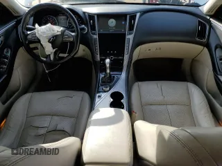 2014 Infiniti Q50 Premium with VIN JN1BV7AP2EM674006, listed as a Copart auction lot 52134725 with 144,321 mi miles and Salvage Title. Bid and sale history available at carsss.com. Image 8.