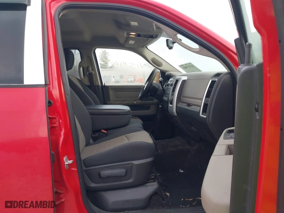 2010 Dodge Ram 1500 SLT with VIN 1D7RV1CT1AS261380, listed as a IAAI auction lot 41517005 with 92,768 mi miles. Bid and sale history available at carsss.com. Image 5.