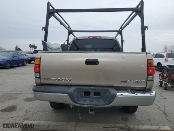 2000 Toyota Tundra SR5 with VIN 5TBBT4417YS102309, listed as a Copart auction lot 47950735 with 245,784 mi miles and Salvage Title. Bid and sale history available at carsss.com. Image 6.