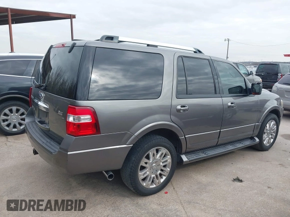 2011 Ford Expedition Limited with VIN 1FMJU1K50BEF09630, listed as a IAAI auction lot 41439602 with 192,409 mi miles. Bid and sale history available at carsss.com. Image 4.