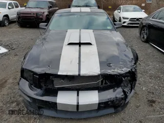 2007 Ford Mustang GT Deluxe with VIN 1ZVHT82H075356342, listed as a Copart auction lot 47814925 with 38,367 mi miles and Salvage Title. Bid and sale history available at carsss.com. Image 5.