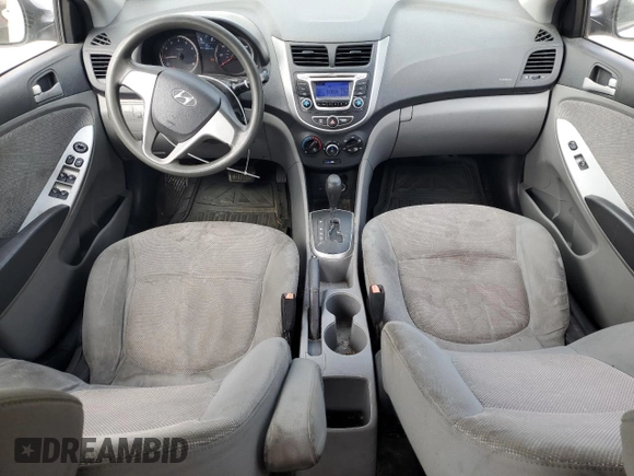 2014 Hyundai Accent GLS with VIN KMHCT4AEXEU637513, listed as a Copart auction lot 53879915 with 178,942 mi miles and Salvage Title. Bid and sale history available at carsss.com. Image 8.