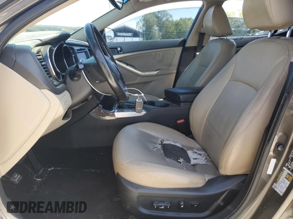 2012 Kia Optima EX with VIN 5XXGN4A72CG044068, listed as a Copart auction lot 53275635 with 153,192 mi miles and Salvage Title. Bid and sale history available at carsss.com. Image 7.
