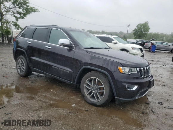 2020 Jeep Grand Cherokee Limited with VIN 1C4RJFBG4LC237921, listed as a Copart auction lot 60778655 with 128,281 mi miles and Salvage title. Bid and sale history available at DreamBid. Image 4.