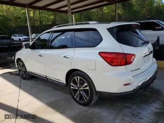 2017 Nissan Pathfinder S with VIN 5N1DR2MM6HC600043, listed as a Copart auction lot 52933735 with 160,750 mi miles and Clean Title. Bid and sale history available at carsss.com. Image 2.
