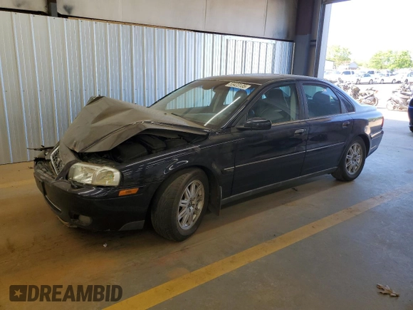 2005 Volvo S80 with VIN YV1TH592X51397154, listed as a Copart auction lot 53423135 with 0 mi miles and Salvage Title. Bid and sale history available at carsss.com. Image 1.