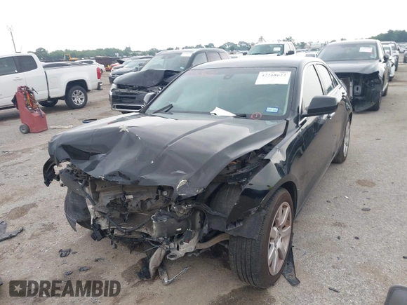 2014 Cadillac ATS Standard RWD with VIN 1G6AA5RA1E0108650, listed as a IAAI auction lot 42268622 with 99,703 mi miles and . Bid and sale history available at DreamBid. Image 2.