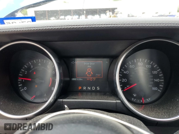 2022 Ford Mustang EcoBoost with VIN 1FA6P8TH7N5110260, listed as a Copart auction lot 54496815 with 69,210 mi miles and Salvage title. Bid and sale history available at DreamBid. Image 9.