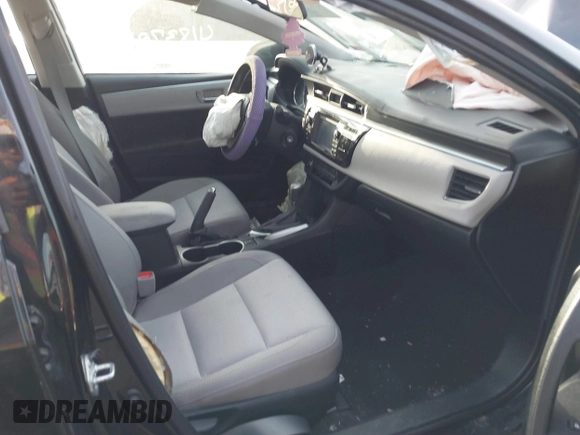 2015 Toyota Corolla L with VIN 2T1BURHE1FC420950, listed as a IAAI auction lot 41837213 with 55,918 mi miles and . Bid and sale history available at DreamBid. Image 5.