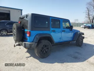 2016 Jeep Wrangler Unlimited Sport with VIN 1C4BJWDG3GL296463, listed as a Copart auction lot 49215375 with 115,080 mi miles and Salvage Title. Bid and sale history available at DreamBid. Image 3.