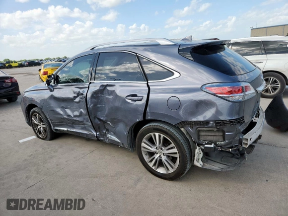2015 Lexus RX 350 z VIN JTJZK1BA9F2426647, wystawiony jako Copart lot #63094795 z przebiegiem 77 790 mil mil oraz Szkoda całkowita • Salvage title. Historia ofert i sprzedaży dostępna na DreamBid. Obrazek 2.