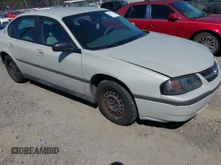 2004 Chevrolet Impala with VIN 2G1WF52E249310976, listed as a IAAI auction lot 41847736 with 296,477 mi miles. Bid and sale history available at carsss.com. Image 1.