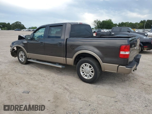 2006 Ford F-150 XLT with VIN 1FTPW12V16KD70138, listed as a Copart auction lot 61302585 with 226,024 mi miles and Salvage title. Bid and sale history available at DreamBid. Image 2.