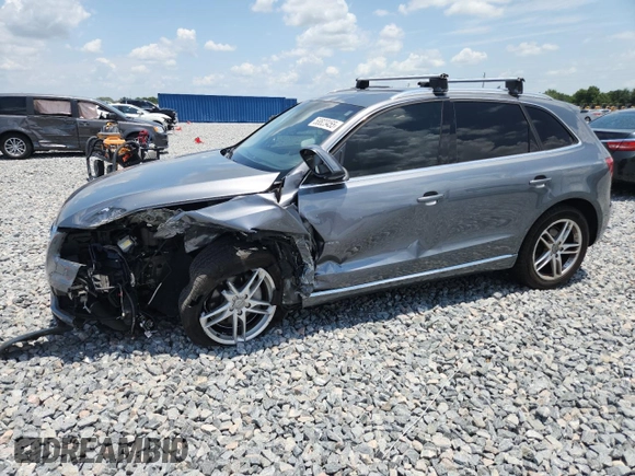 2014 Audi Q5 Premium Plus with VIN WA1LFAFP6EA072452, listed as a Copart auction lot 58823455 with 124,784 mi miles and Non repairable. Bid and sale history available at DreamBid. Image 1.