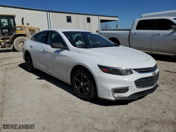 2016 Chevrolet Malibu LS with VIN 1G1ZB5ST0GF206540, listed as a Copart auction lot 46935465 with 162,966 mi miles and Salvage Title. Bid and sale history available at carsss.com. Image 4.
