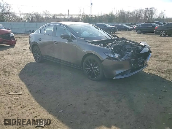 2025 Mazda 3 S Select Sport with VIN JM1BPABM2S1756758, listed as a Copart auction lot 48673115 with 4,146 mi miles and Salvage Title. Bid and sale history available at DreamBid. Image 10.