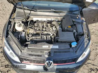 2016 Volkswagen Golf GTI SE w/Performance Pkg with VIN 3VW547AU1GM005376, listed as a Copart auction lot 84518784 with 61,049 mi miles and Salvage Title. Bid and sale history available at carsss.com. Image 11.