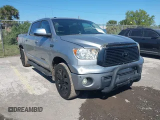 2011 Toyota Tundra Limited with VIN 5TFFY5F10BX109228, listed as a IAAI auction lot 41780430 with 138,761 mi miles and . Bid and sale history available at DreamBid. Image 1.