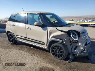2014 FIAT 500L Trekking with VIN ZFBCFADH2EZ029457, listed as a Copart auction lot 83823804 with 97,151 mi miles and Salvage Title. Bid and sale history available at carsss.com. Image 4.