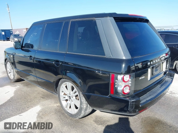 2012 Land Rover Range Rover HSE Lux with VIN SALMF1D43CA381742, listed as a IAAI auction lot 41556782 with 160,085 mi miles and . Bid and sale history available at DreamBid. Image 3.
