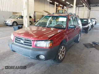 2004 Subaru Forester X with VIN JF1SG63624H737043, listed as a IAAI auction lot 42386762 with 234,240 mi miles and . Bid and sale history available at DreamBid. Image 2.