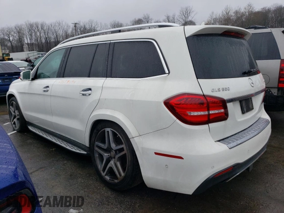 2017 Mercedes-Benz GLS 550 with VIN 4JGDF7DE1HA771048, listed as a Copart auction lot 39579594 with 87,394 mi miles and . Bid and sale history available at DreamBid. Image 2.