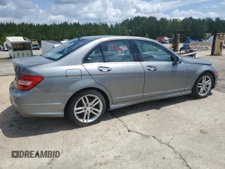2014 Mercedes-Benz C 250 Sport with VIN WDDGF4HBXER320459, listed as a Copart auction lot 60655285 with 125,954 mi miles and Clean title. Bid and sale history available at DreamBid. Image 3.