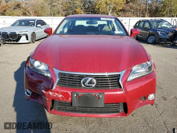 2015 Lexus GS 350 with VIN JTHCE1BL4FA001617, listed as a Copart auction lot 77165544 with 20,448 mi miles and Salvage Title. Bid and sale history available at carsss.com. Image 5.