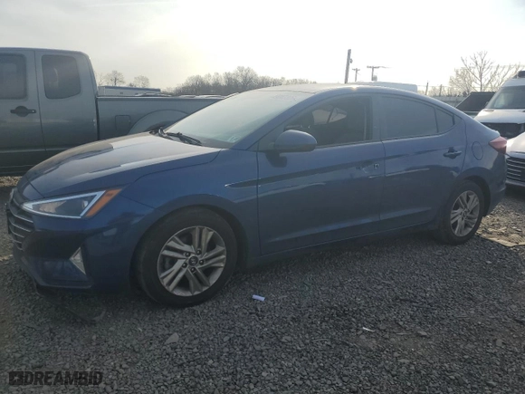 2020 Hyundai Elantra Value Edition with VIN 5NPD84LF7LH512783, listed as a Copart auction lot 49047325 with 72,180 mi miles and Salvage Title. Bid and sale history available at carsss.com. Image 1.
