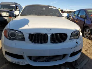 2010 BMW 1 Series 135i with VIN WBAUN9C57AVK41344, listed as a Copart auction lot 72216844 with 122,145 mi miles and Salvage Title. Bid and sale history available at carsss.com. Image 5.