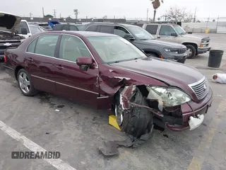 2006 Lexus LS 430 z VIN JTHBN36F465042625, wystawiony jako IAAI lot #42160480 z przebiegiem 190 654 mil mil oraz . Historia ofert i sprzedaży dostępna na DreamBid. Obrazek 1.