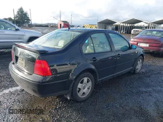 1999 Volkswagen Jetta GLS with VIN 3VWSA29M0XM084459, listed as a IAAI auction lot 41170665 with 76,790 mi miles and . Bid and sale history available at DreamBid. Image 4.
