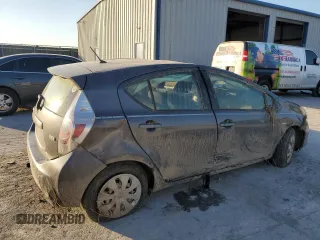 2012 Toyota Prius c One with VIN JTDKDTB39C1504910, listed as a Copart auction lot 83626314 with Not Provided miles and Salvage Title. Bid and sale history available at carsss.com. Image 3.