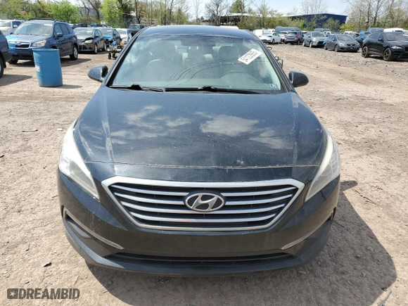 2015 Hyundai Sonata 2.4L SE with VIN 5NPE24AF6FH160664, listed as a Copart auction lot 54122865 with 179,972 mi miles and Clean Title. Bid and sale history available at carsss.com. Image 5.