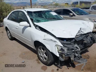 2006 Hyundai Sonata GLS with VIN 5NPEU46F06H147783, listed as a IAAI auction lot 42046284 with 164,416 mi miles and . Bid and sale history available at DreamBid. Image 1.