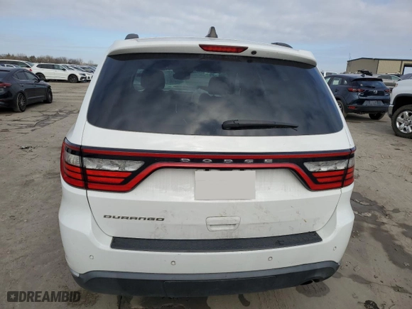 2018 Dodge Durango SXT with VIN 1C4RDHAG2JC290408, listed as a Copart auction lot 85084884 with 105,794 mi miles and Salvage Title. Bid and sale history available at carsss.com. Image 6.