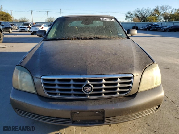 2002 Cadillac DeVille DHS with VIN 1G6KE54Y02U201919, listed as a Copart auction lot 79463874 with 0 mi miles and Clean Title. Bid and sale history available at carsss.com. Image 5.