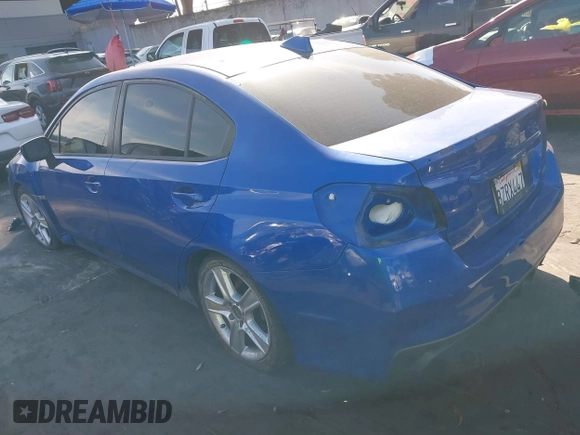 2016 Subaru WRX with VIN JF1VA1B69G9817067, listed as a IAAI auction lot 41613775 with Not provided miles and . Bid and sale history available at DreamBid. Image 3.