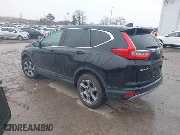 2017 Honda CR-V EX-L with VIN 2HKRW2H81HH633083, listed as a IAAI auction lot 41732777 with 152,495 mi miles. Bid and sale history available at carsss.com. Image 3.